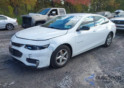 2016 Chevrolet Malibu Ls z USA, uszkodzony, nr VIN 1G1ZB5ST6GF345314
